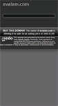 Mobile Screenshot of evalam.com